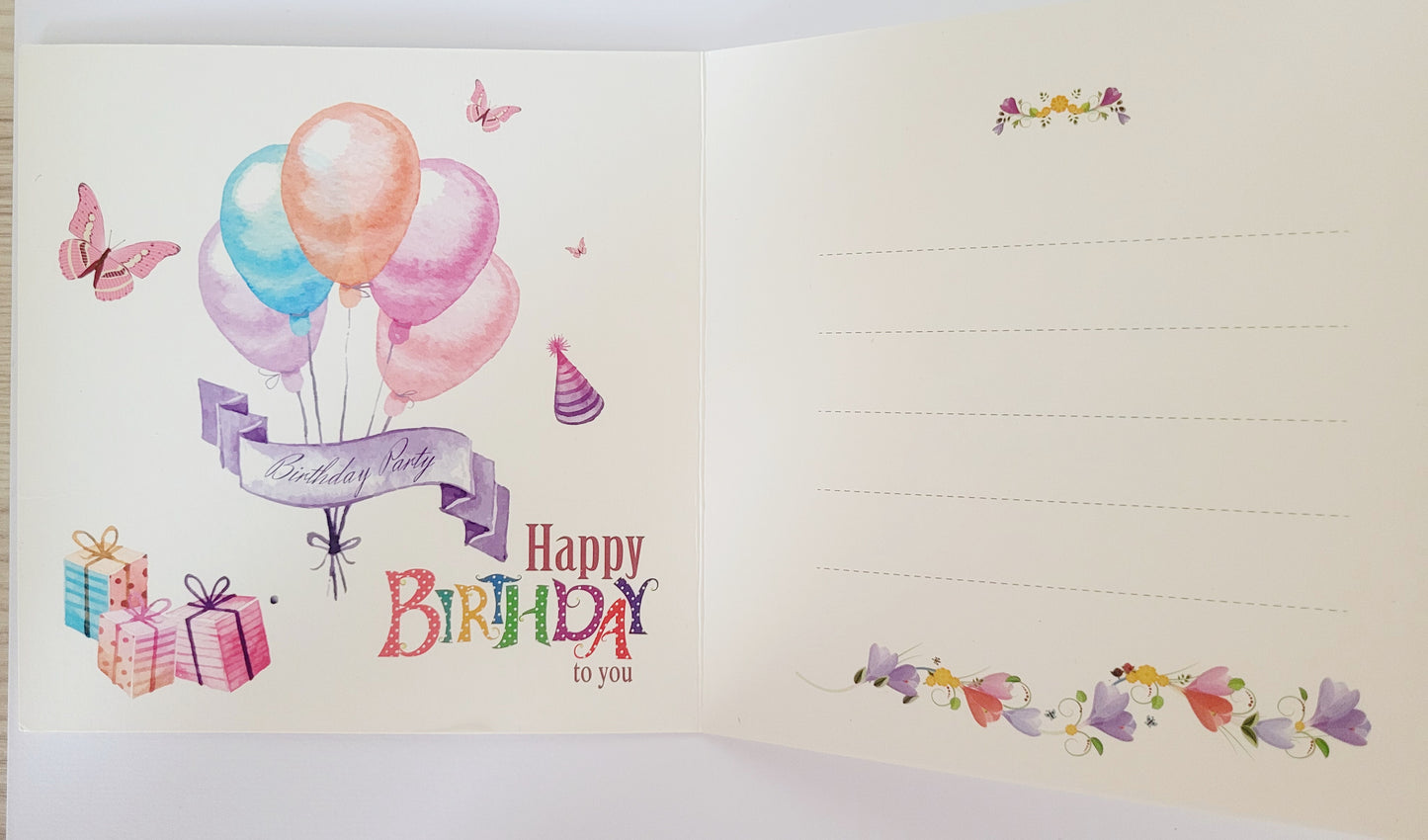Diamond Art Birthday Card