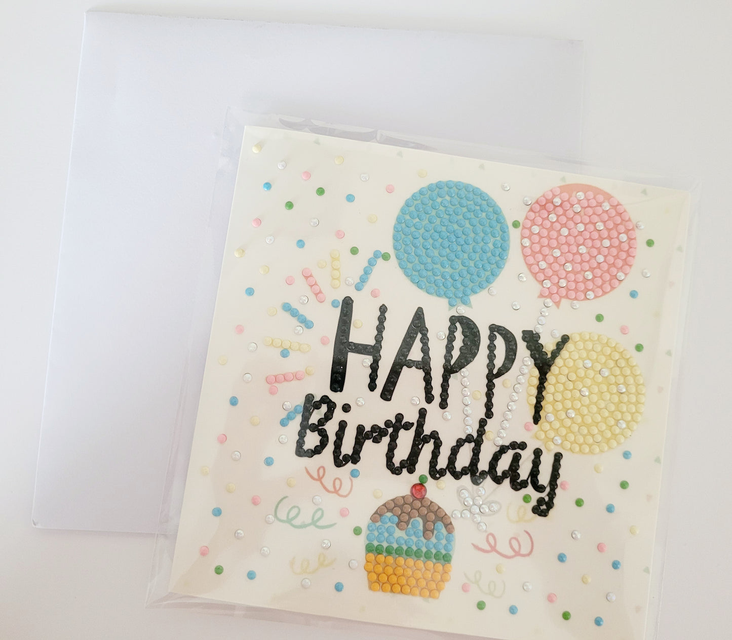 Diamond Art Birthday Card