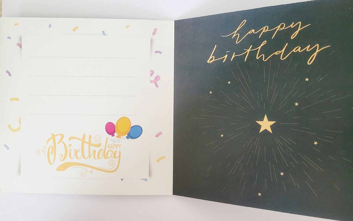 Diamond Art Happy Birthday Card (Candles)