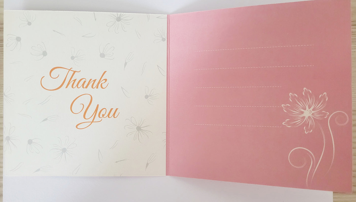 Diamond Art Best Wishes Card (Flowers)