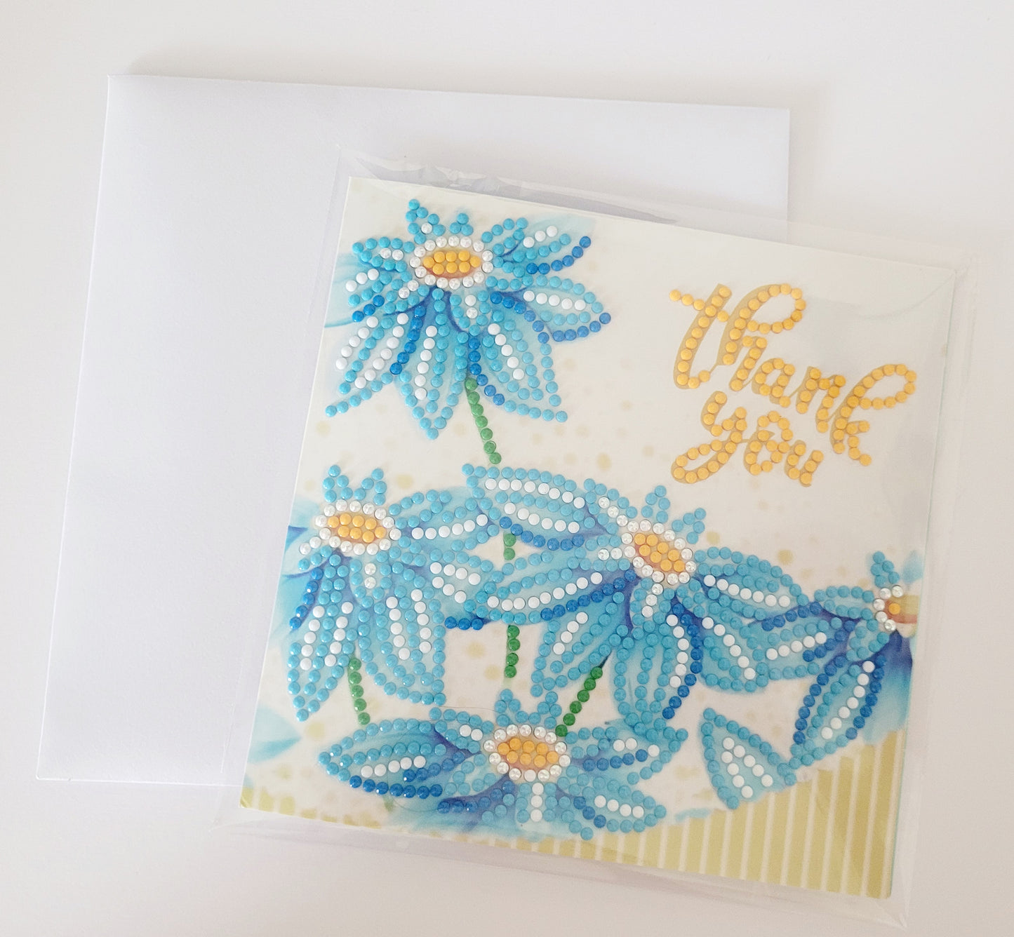 Diamond Art Thank You Card