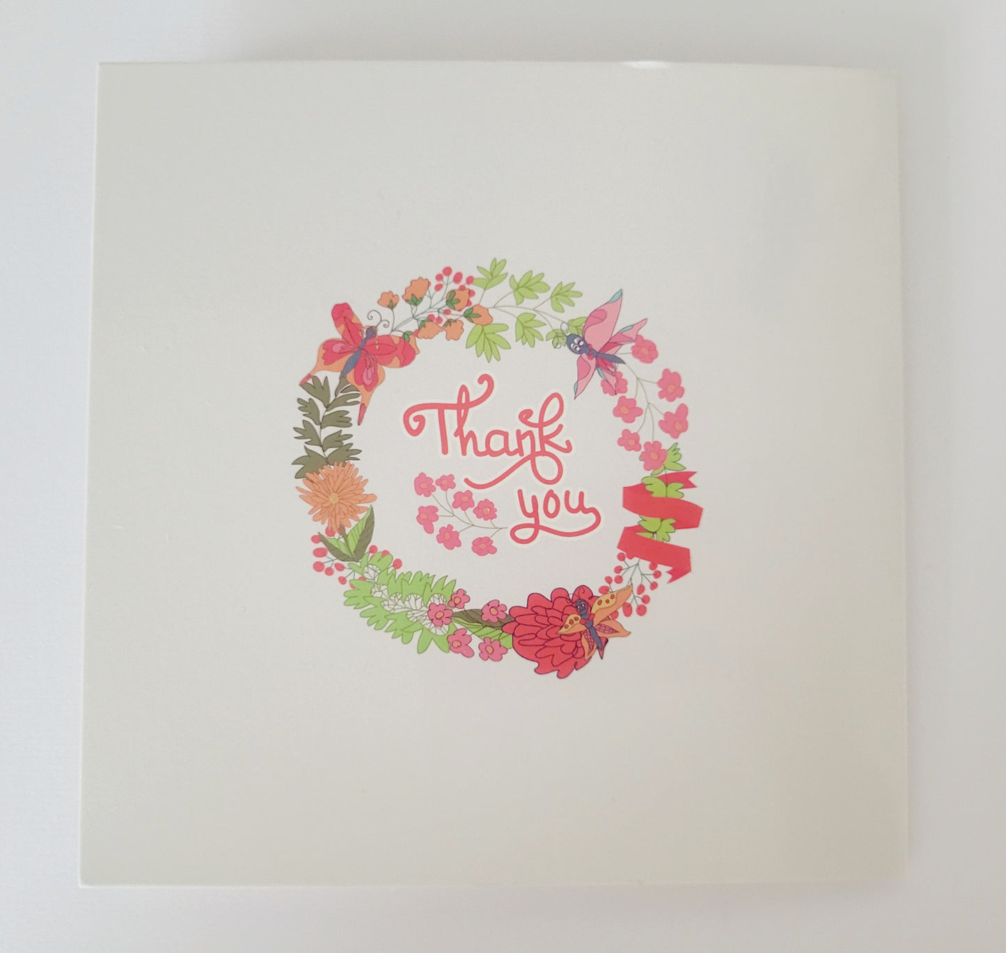 Diamond Art Thank You Card (Heart)