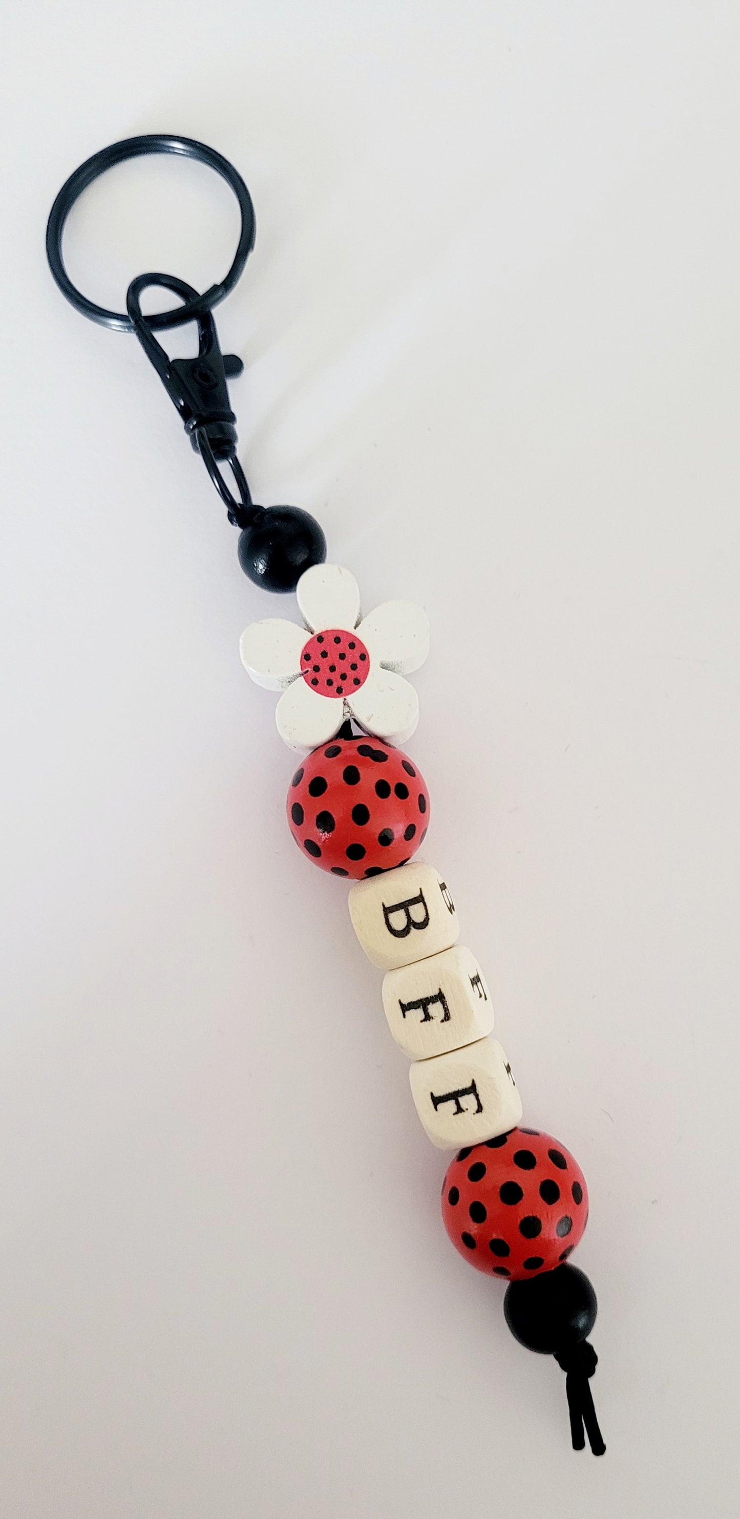 BFF Wooden Keyring