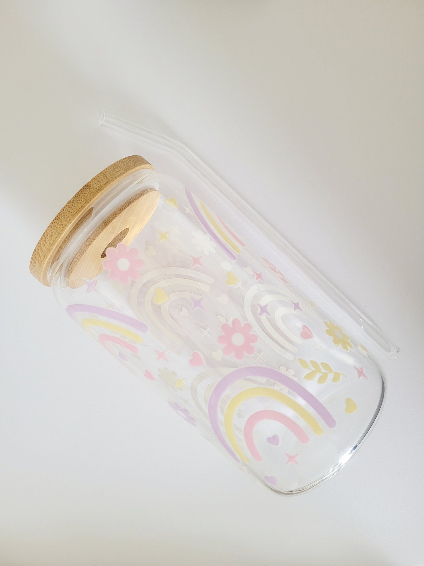 'Rainbow' Glass Tumbler
