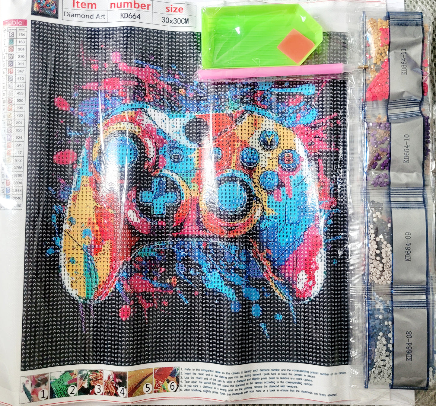 Diamond Art 'Games Controller' Kit