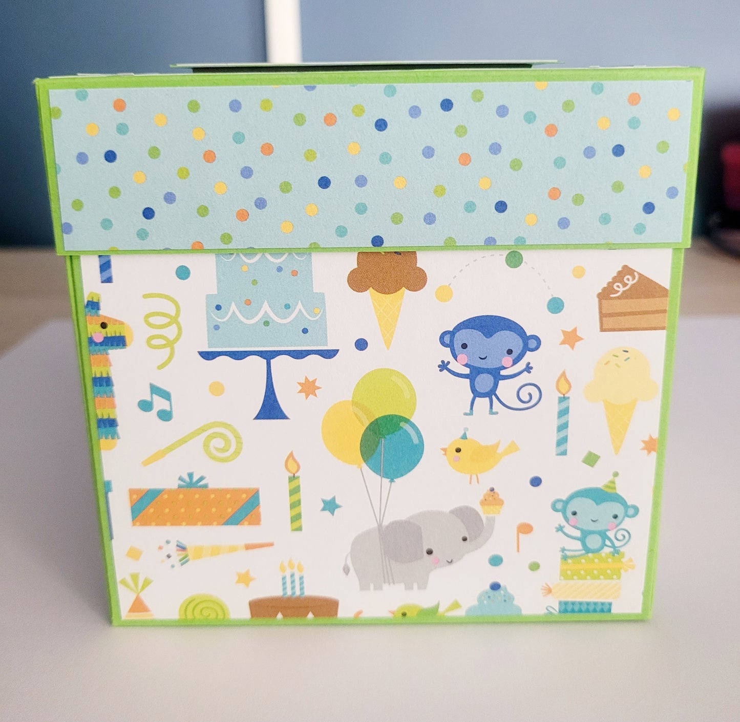 Handmade Explosion Squash Album - Birthday