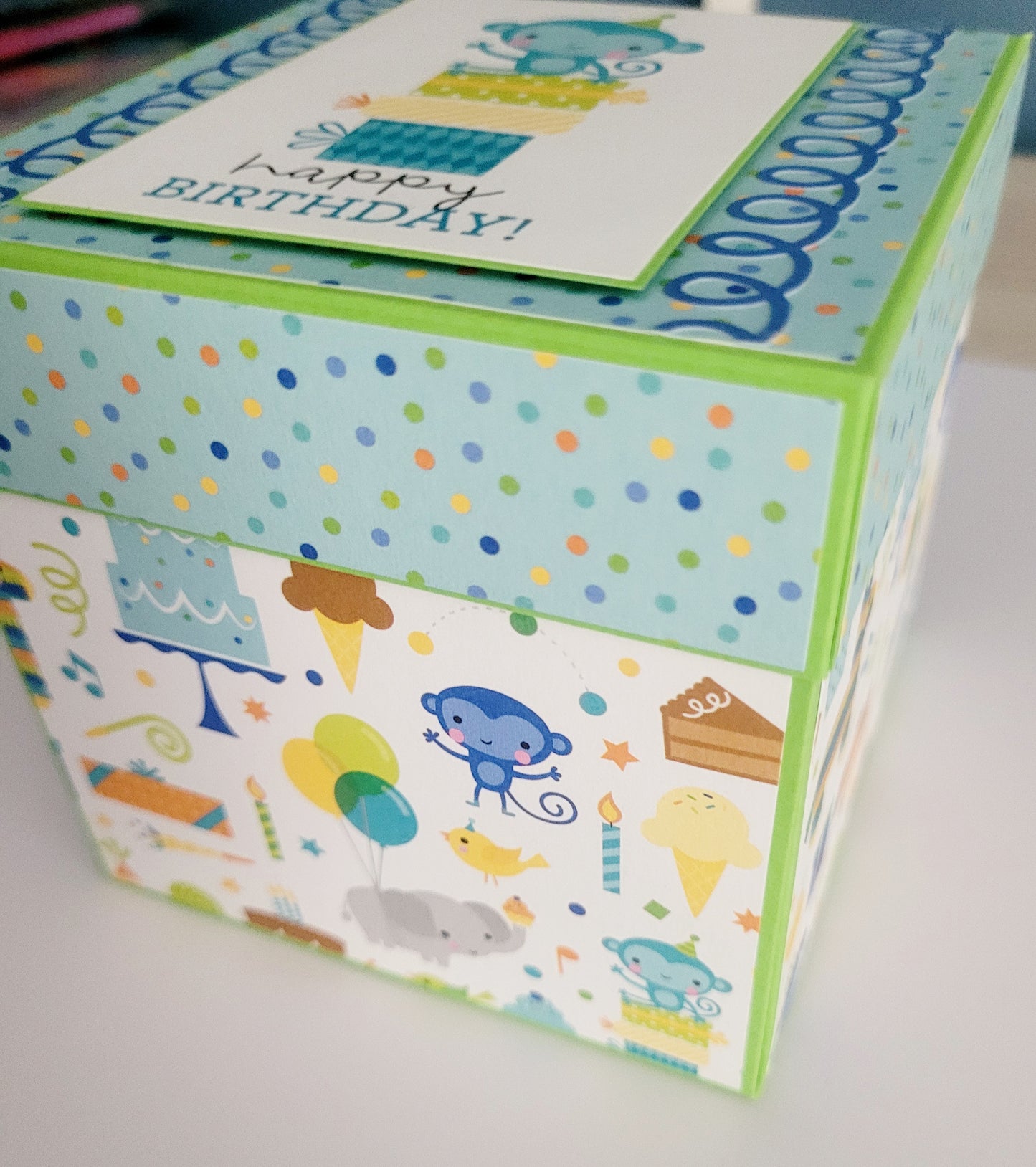 Handmade Explosion Squash Album - Birthday