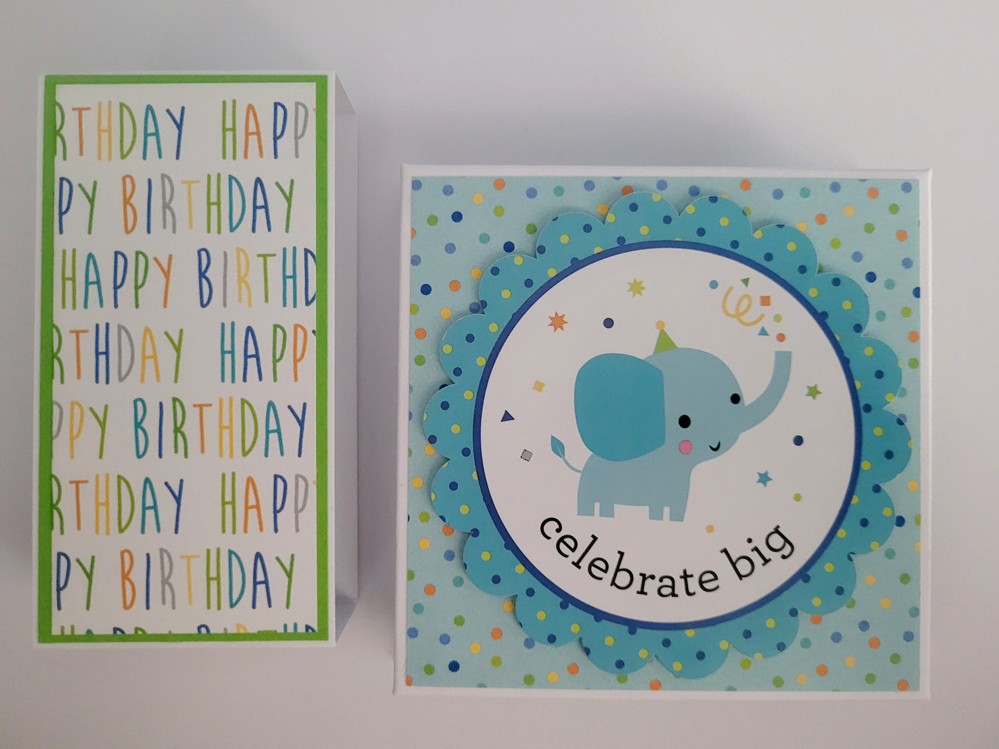 Handmade Explosion Squash Album - Birthday