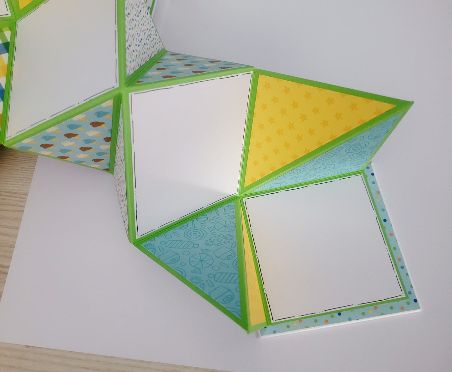 Handmade Explosion Squash Album - Birthday