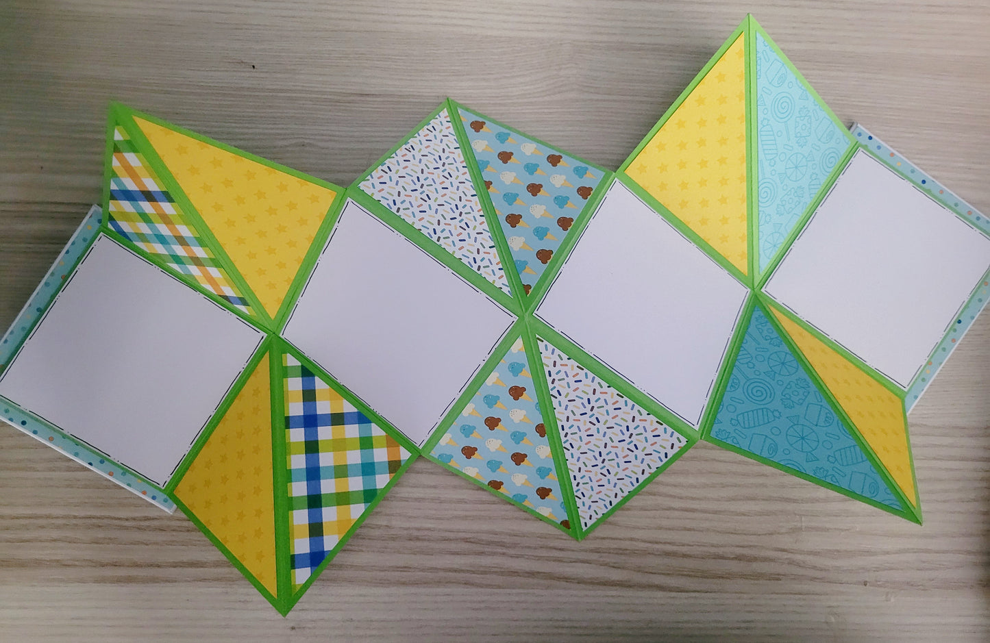 Handmade Explosion Squash Album - Birthday