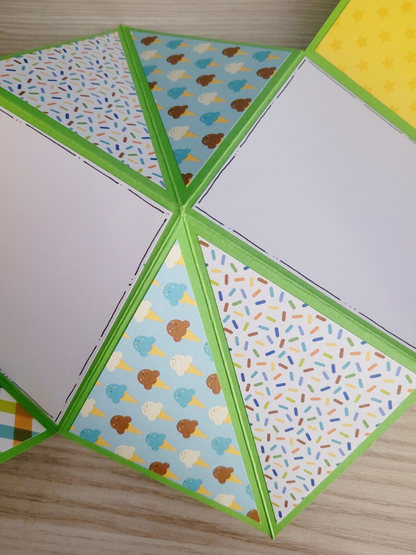 Handmade Explosion Squash Album - Birthday
