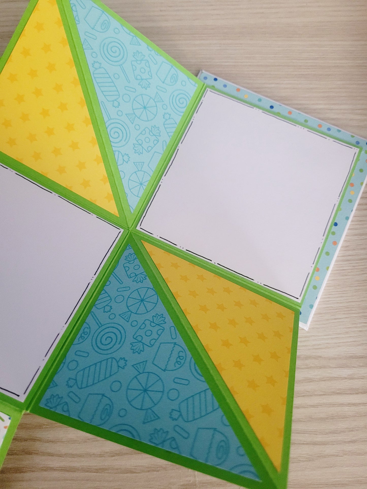 Handmade Explosion Squash Album - Birthday