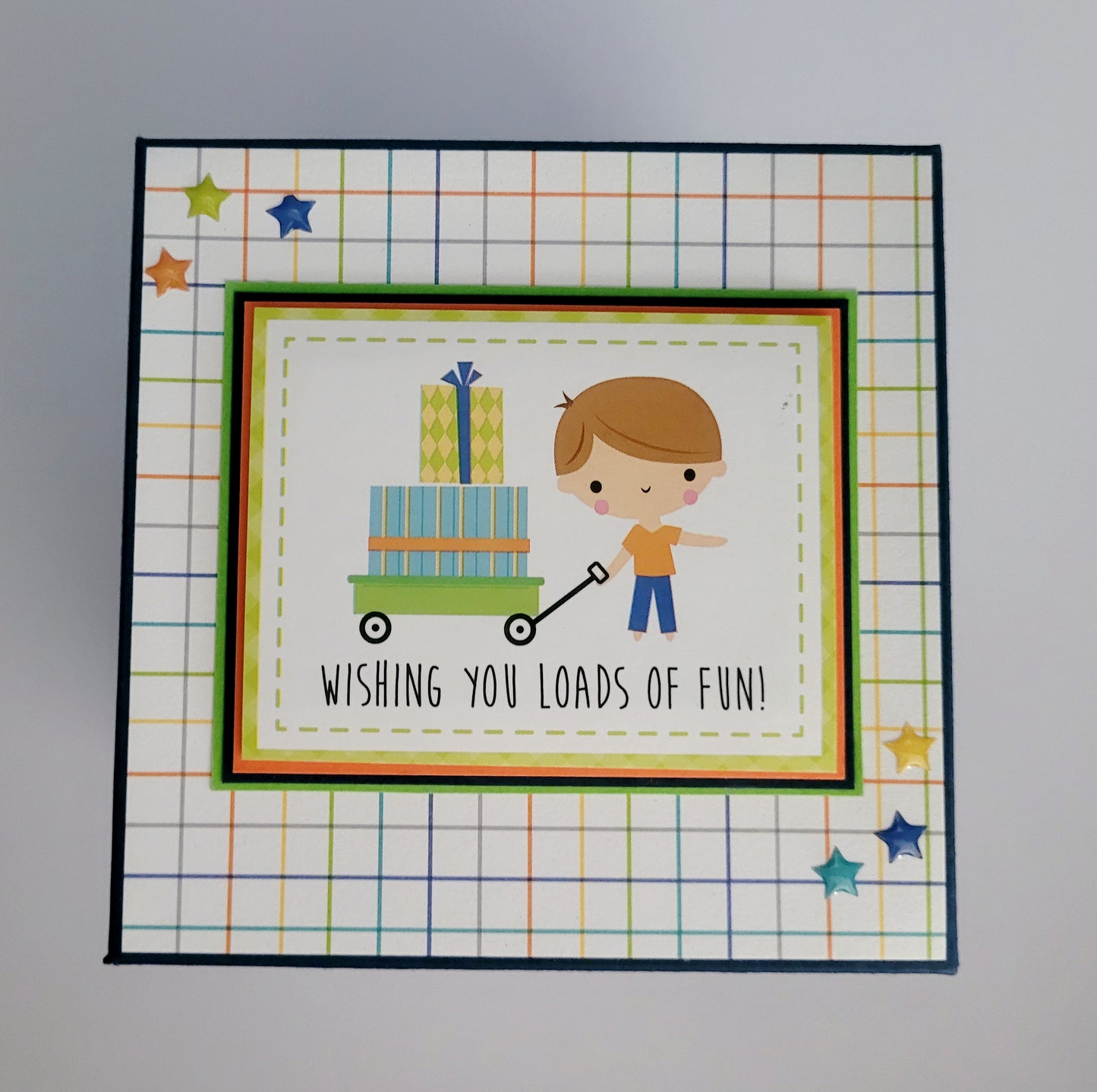 Handmade Explosion Box Album - Birthday