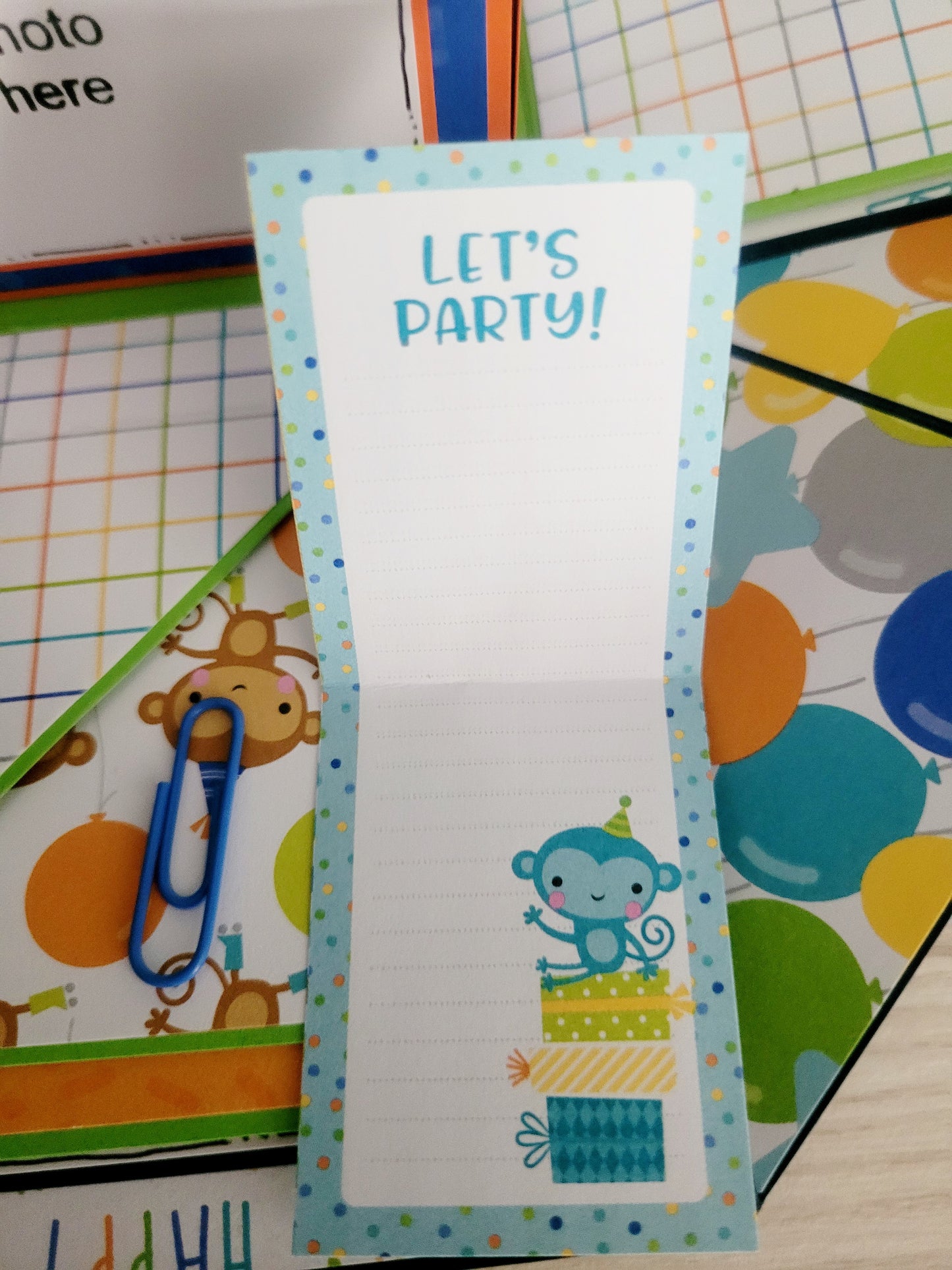 Handmade Explosion Box Album - Birthday