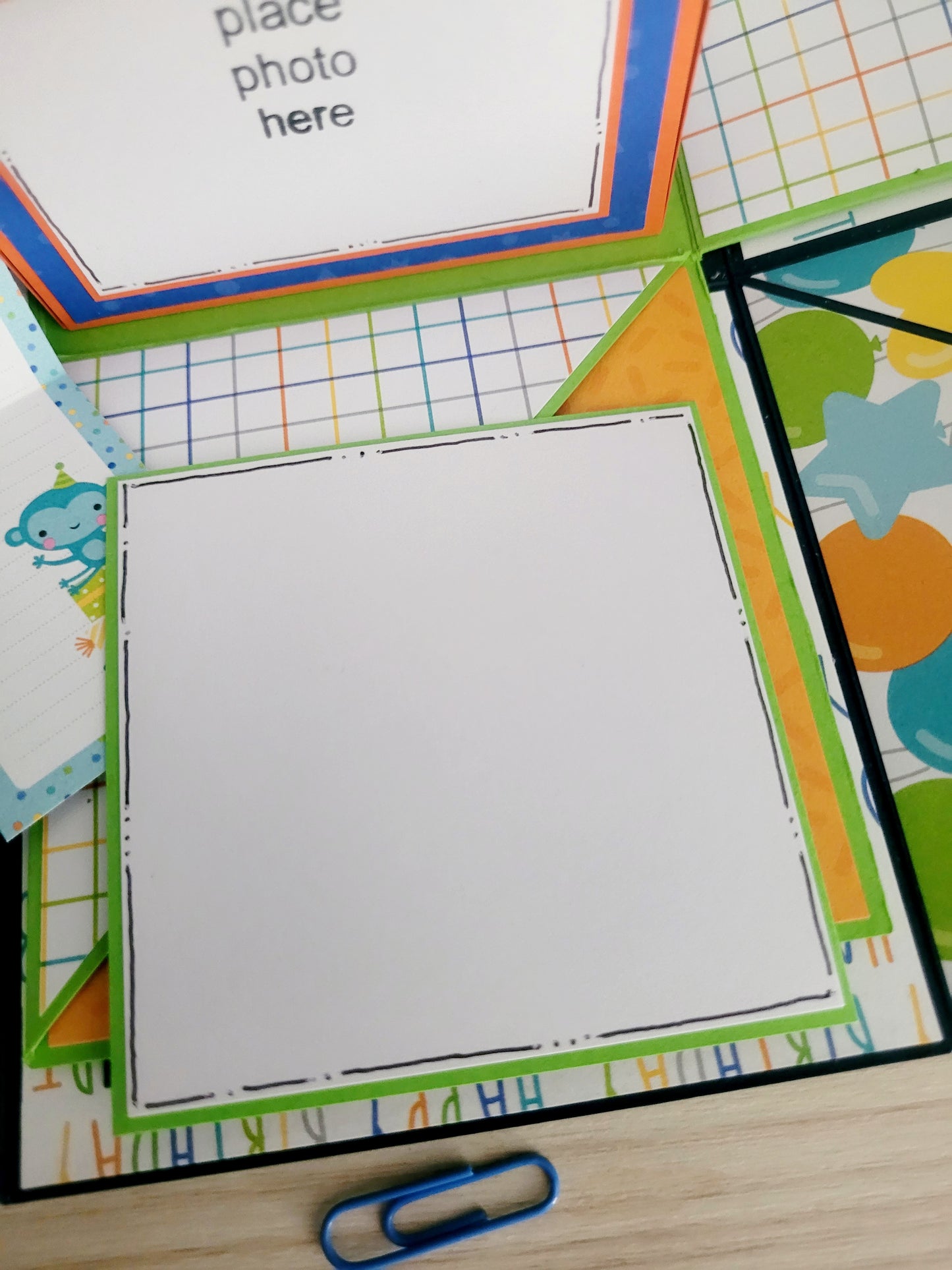 Handmade Explosion Box Album - Birthday