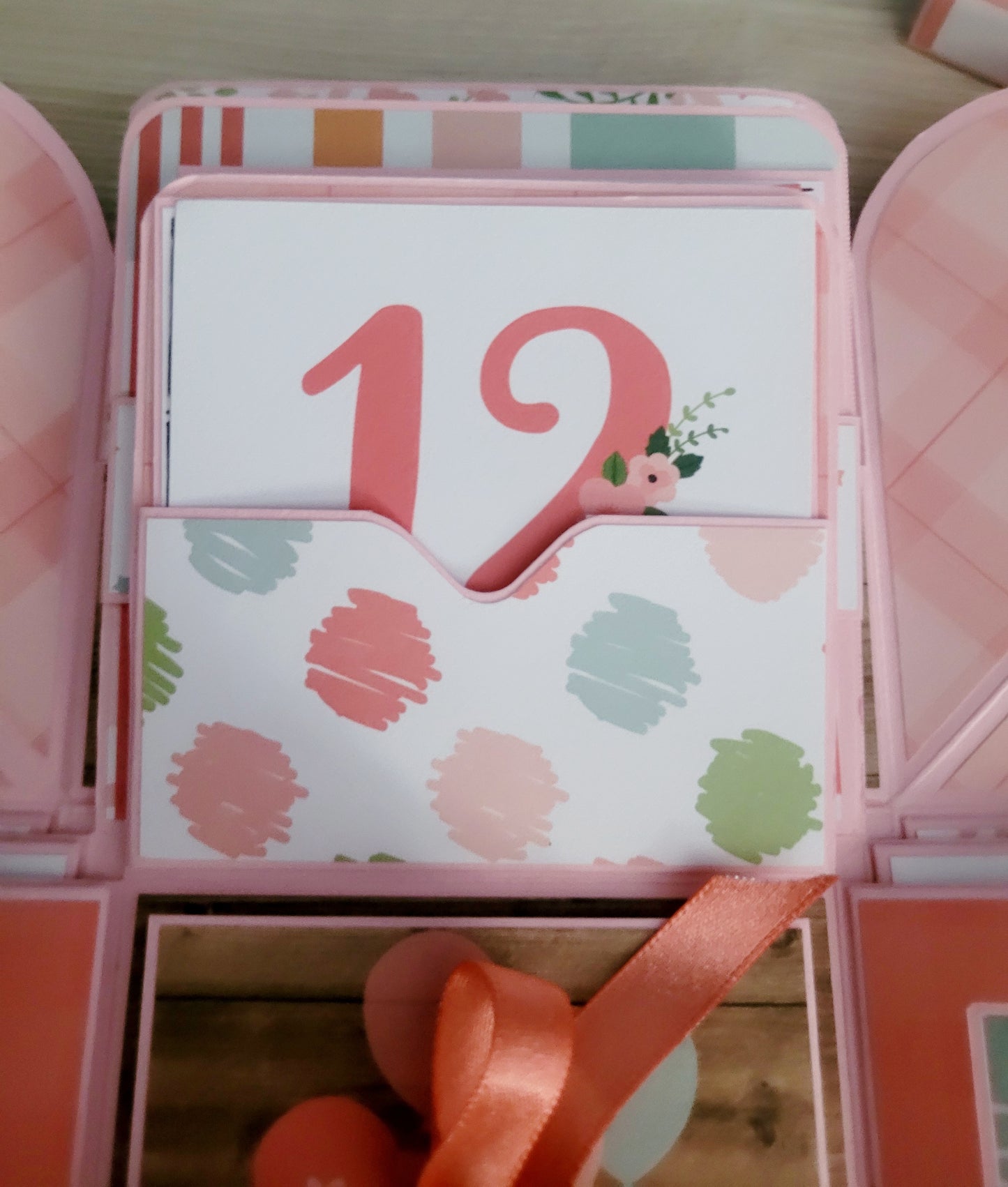 Handmade Explosion Box Album - 0-12mth Baby Girl