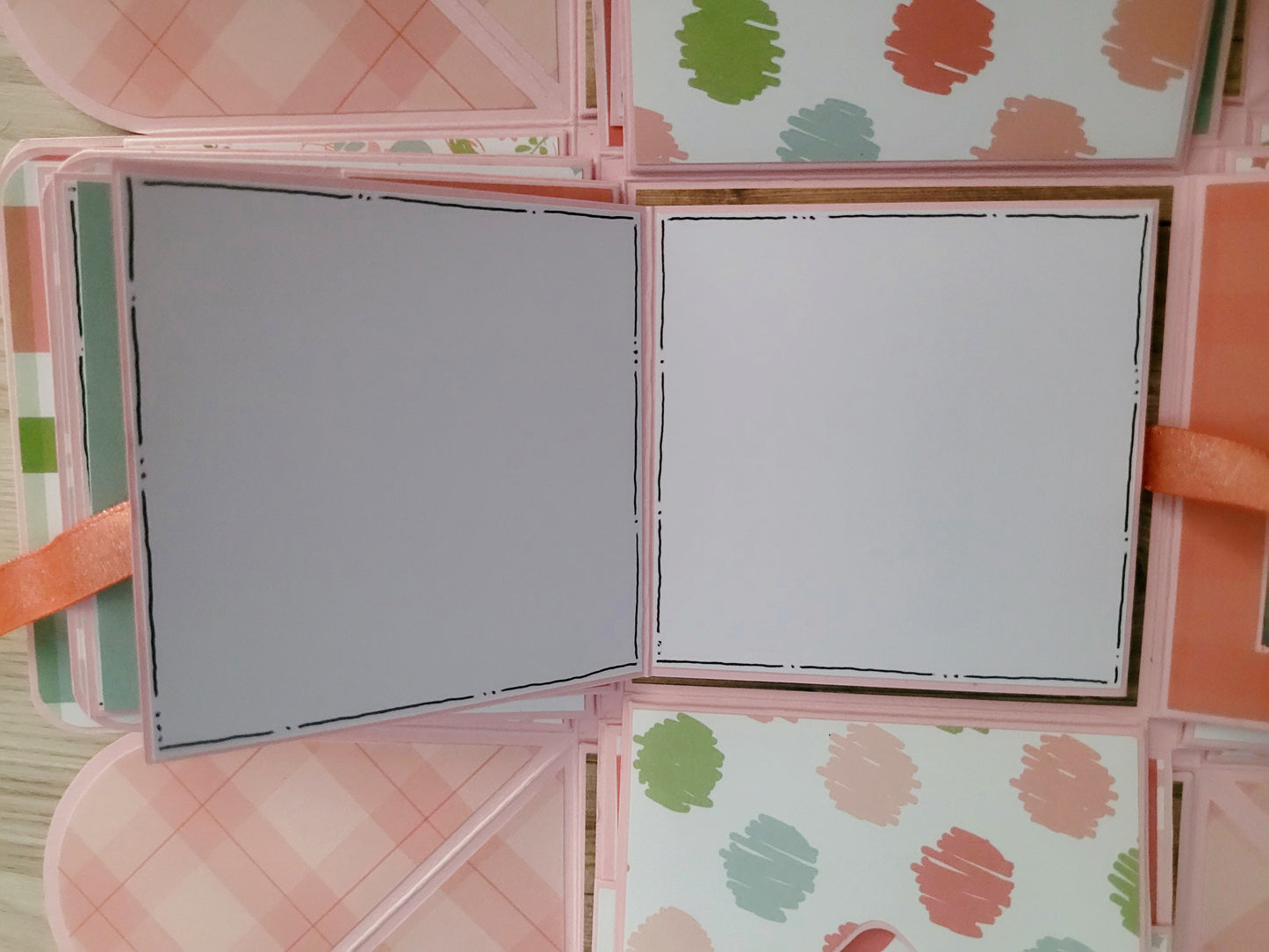 Handmade Explosion Box Album - 0-12mth Baby Girl