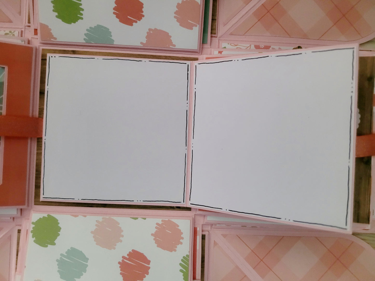 Handmade Explosion Box Album - 0-12mth Baby Girl