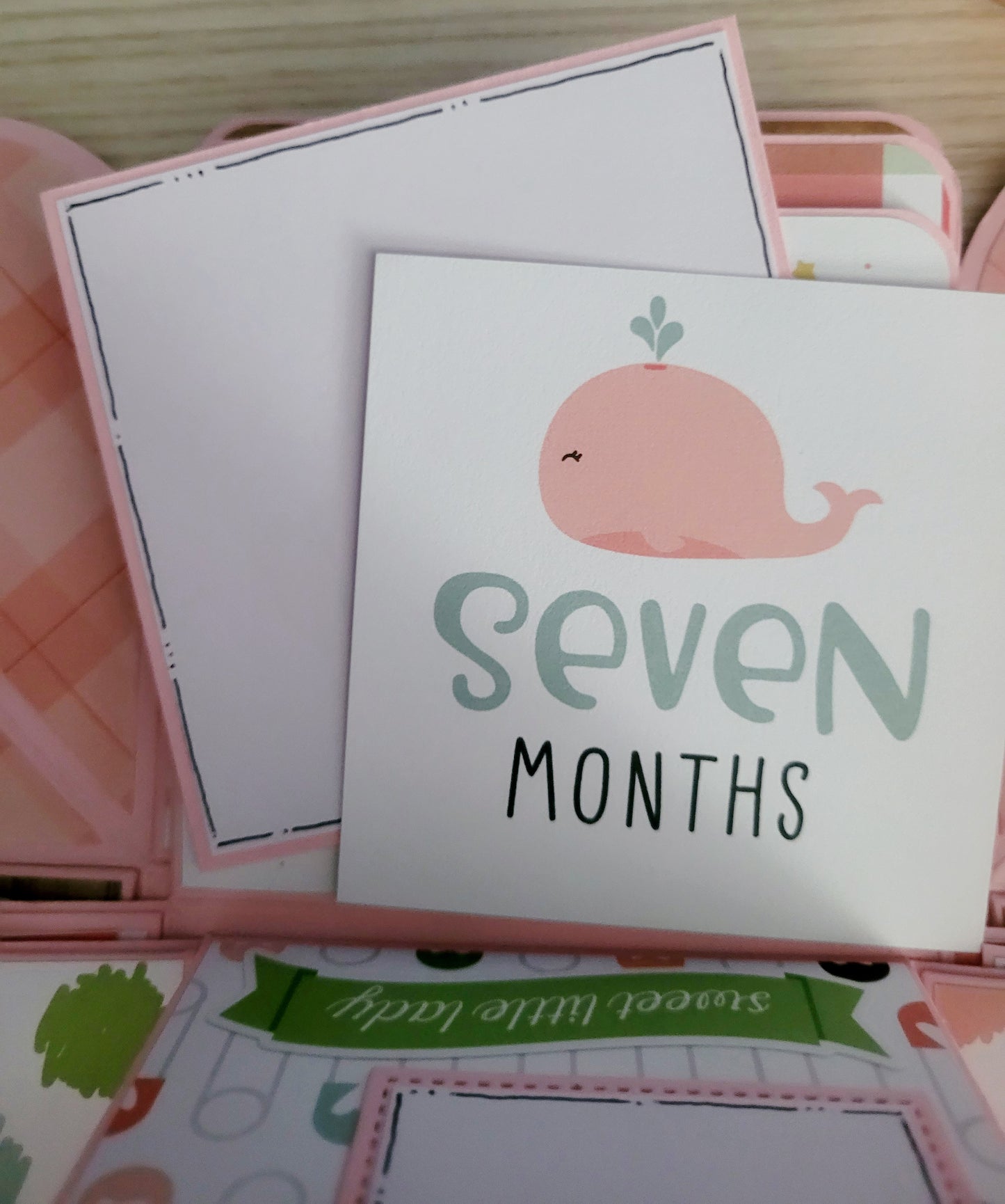 Handmade Explosion Box Album - 0-12mth Baby Girl