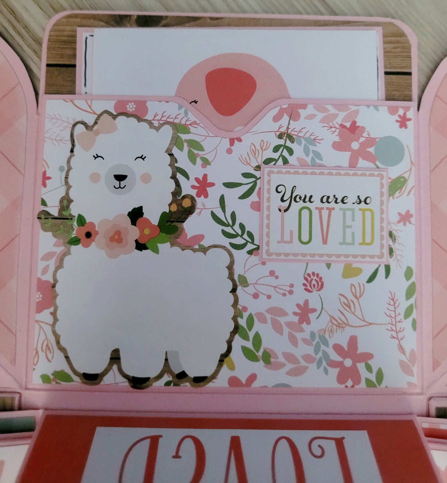 Handmade Explosion Box Album - 0-12mth Baby Girl