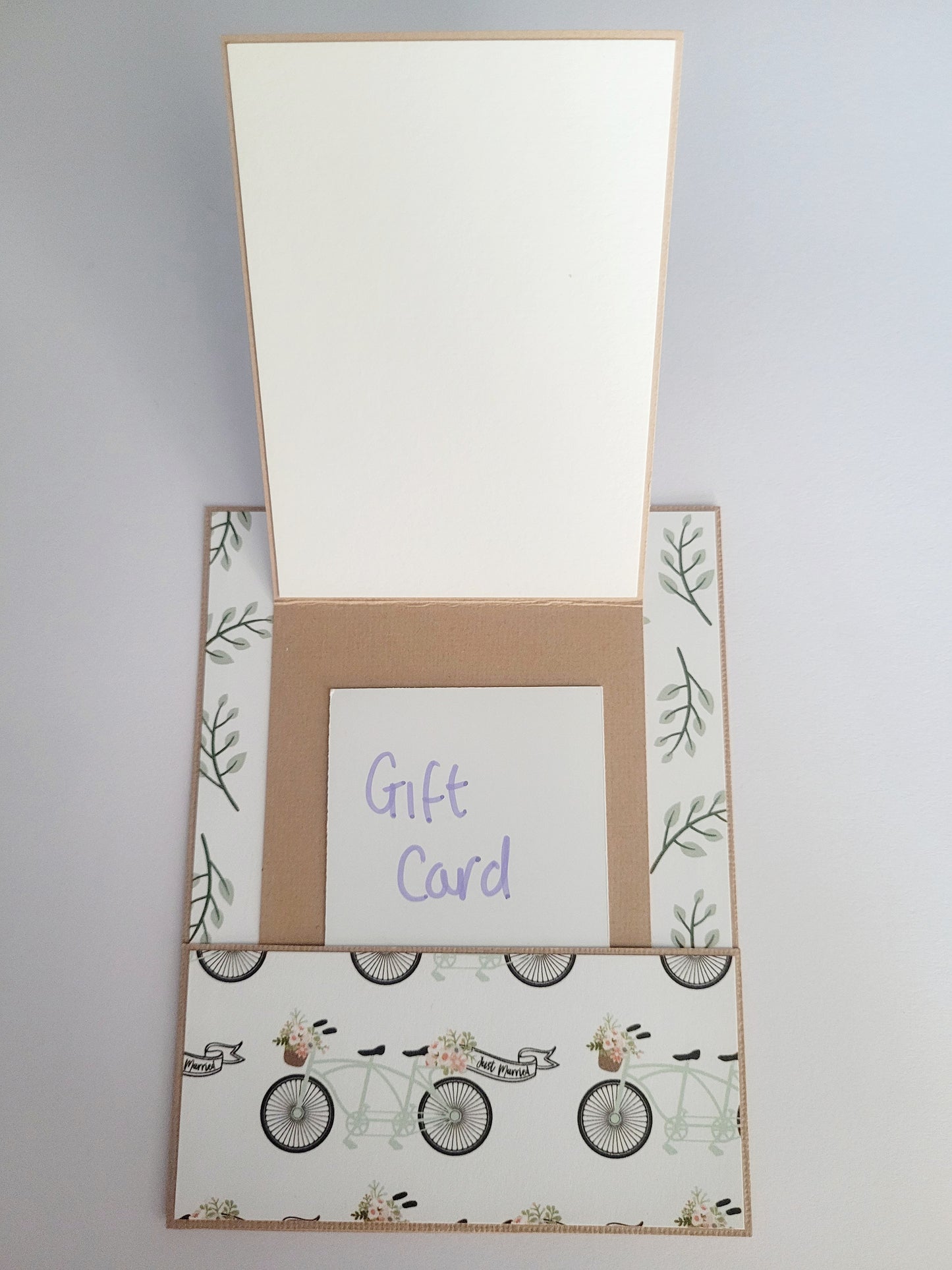 Handmade Gift Card Holder - Wedding
