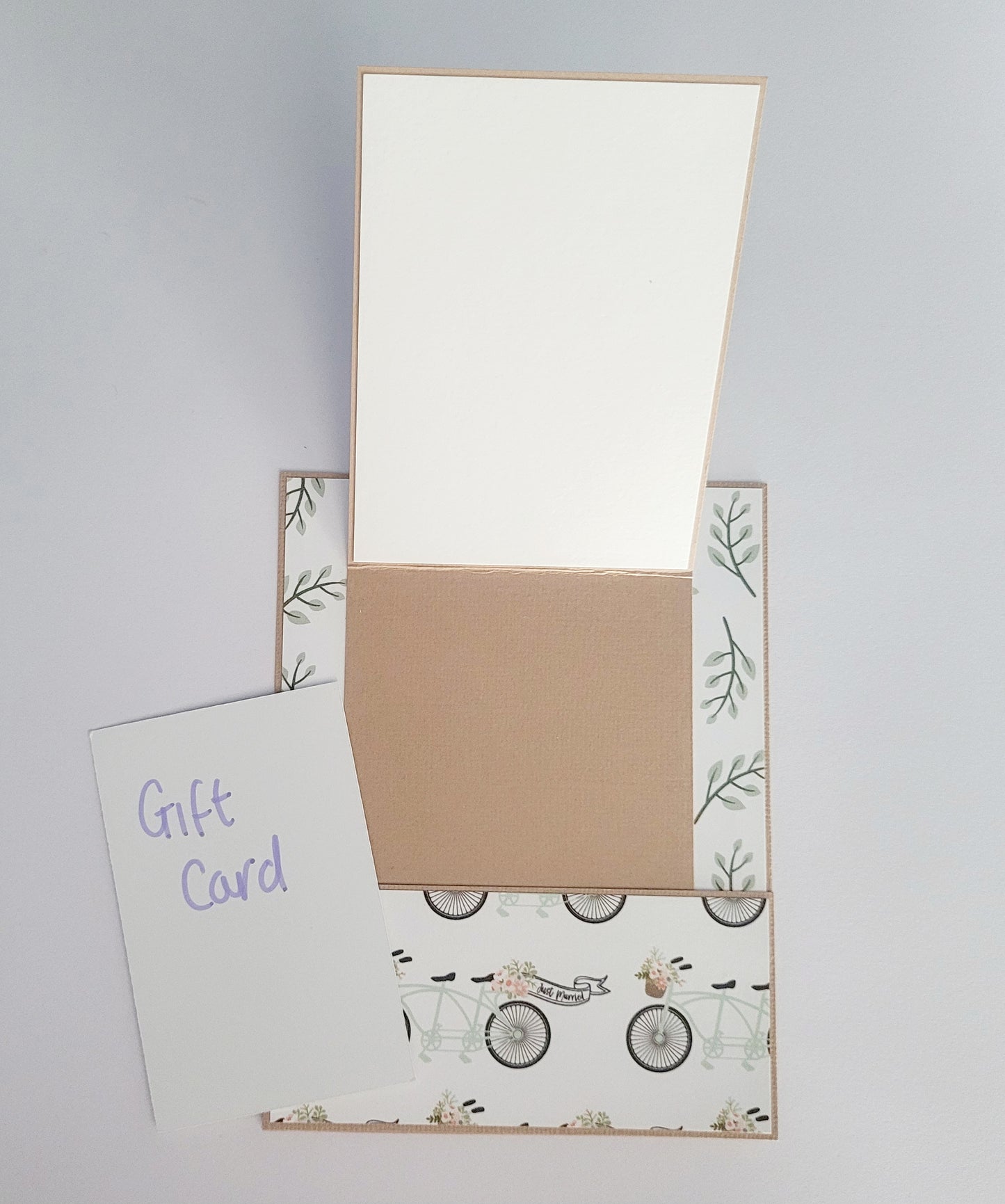 Handmade Gift Card Holder - Wedding