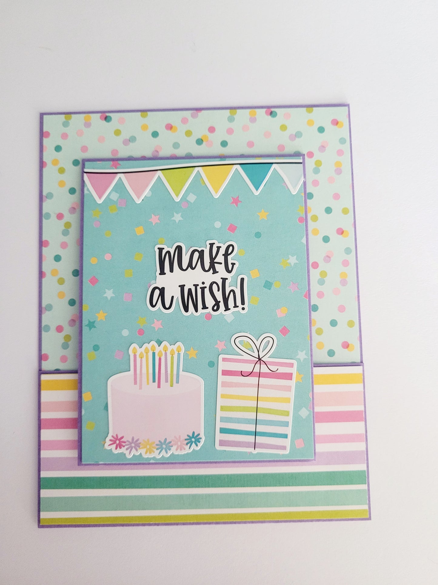 Handmade Gift Card Holder - Magical Birthday