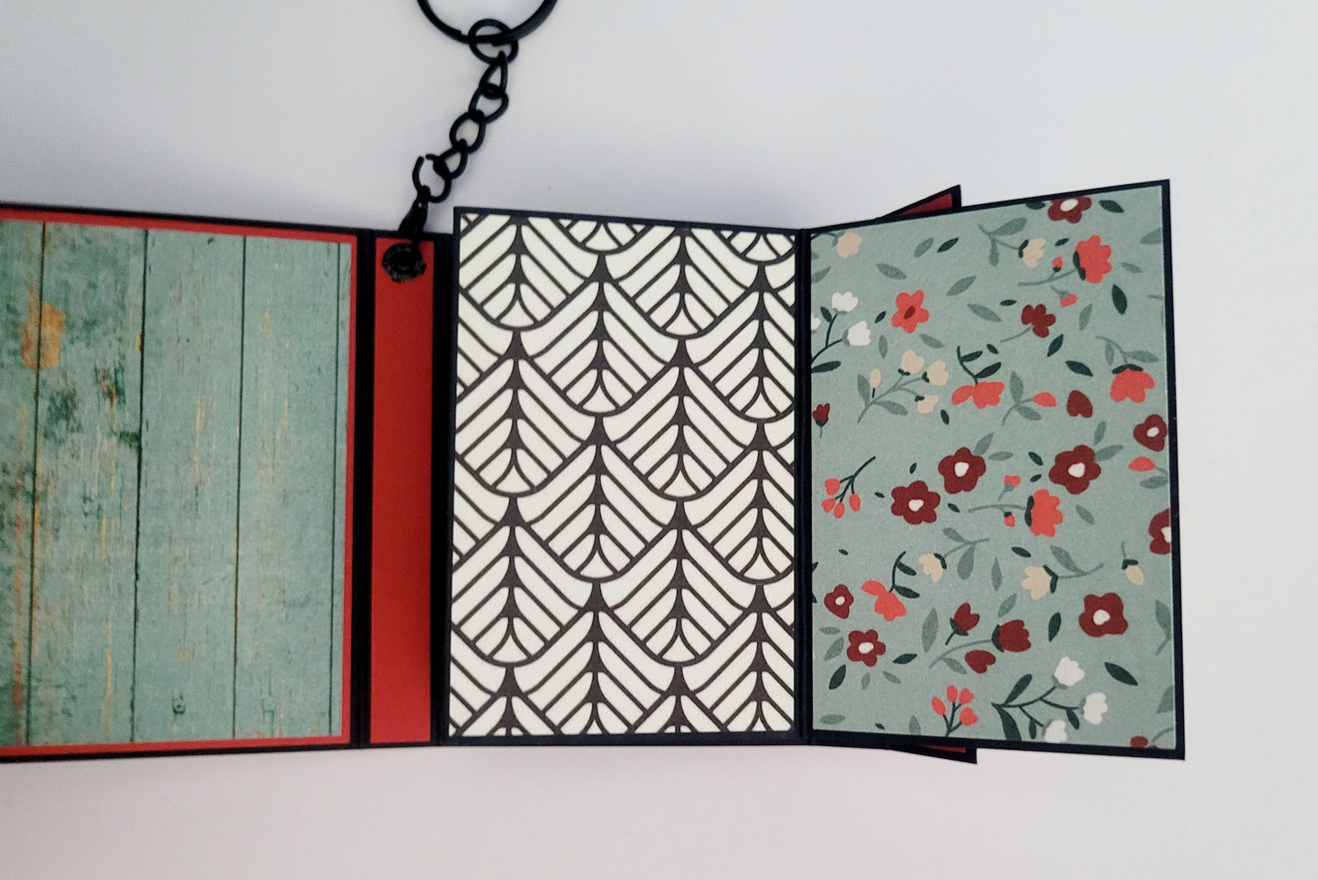 Handmade Photo Album Keyring - Best Friends