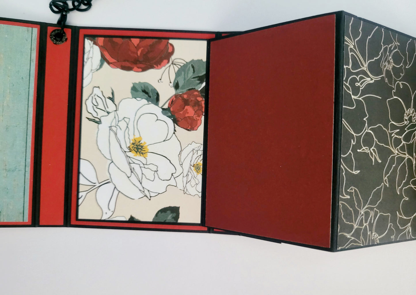 Handmade Photo Album Keyring - Best Friends