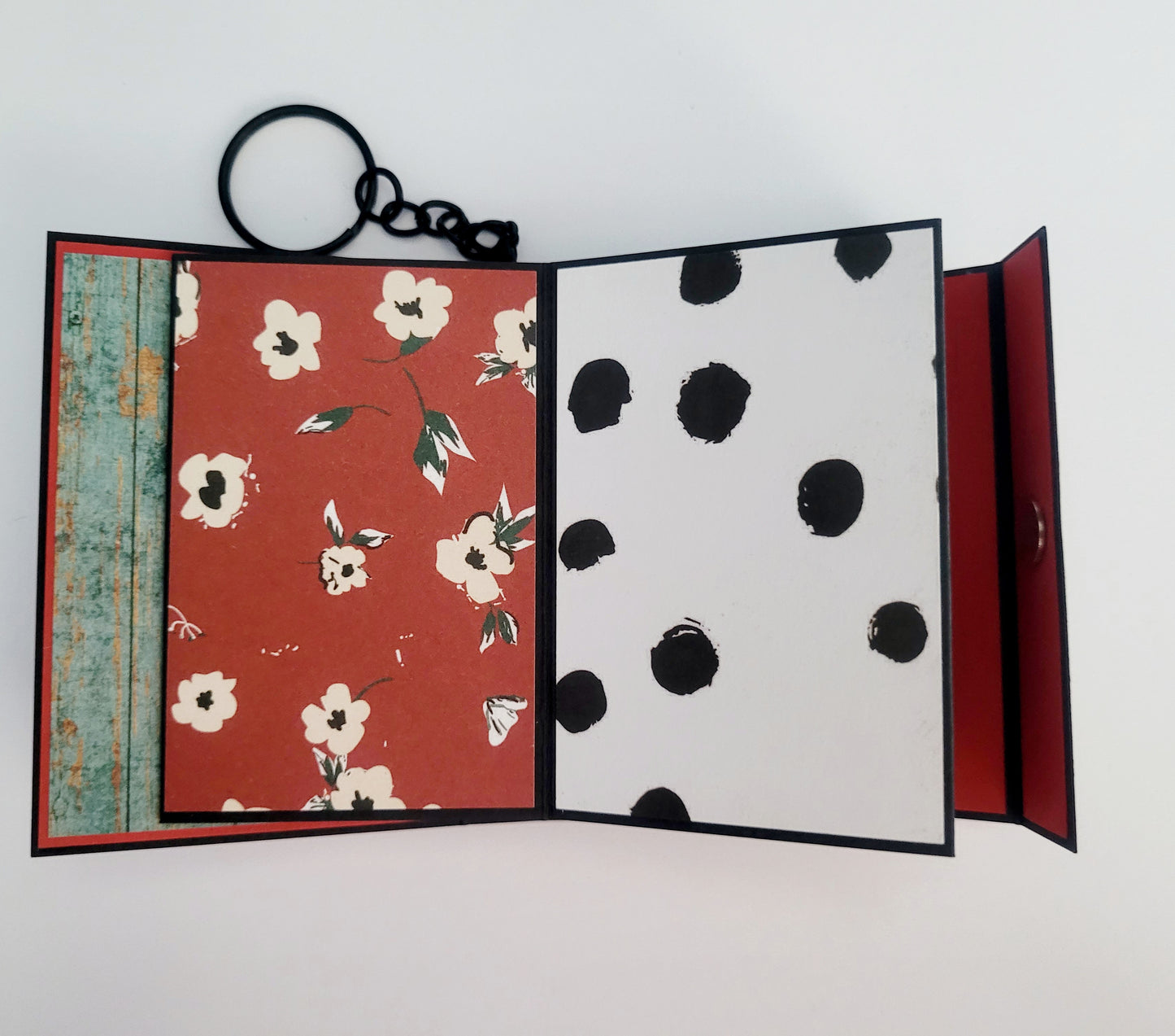 Handmade Photo Album Keyring - Best Friends