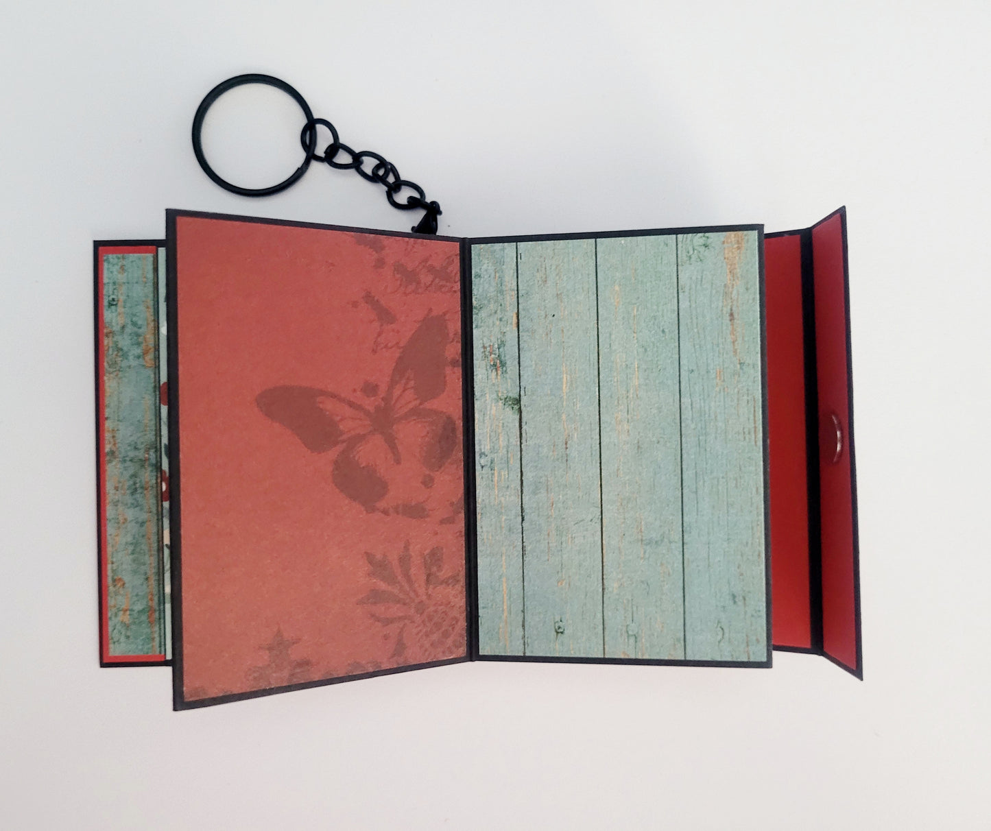 Handmade Photo Album Keyring - Best Friends