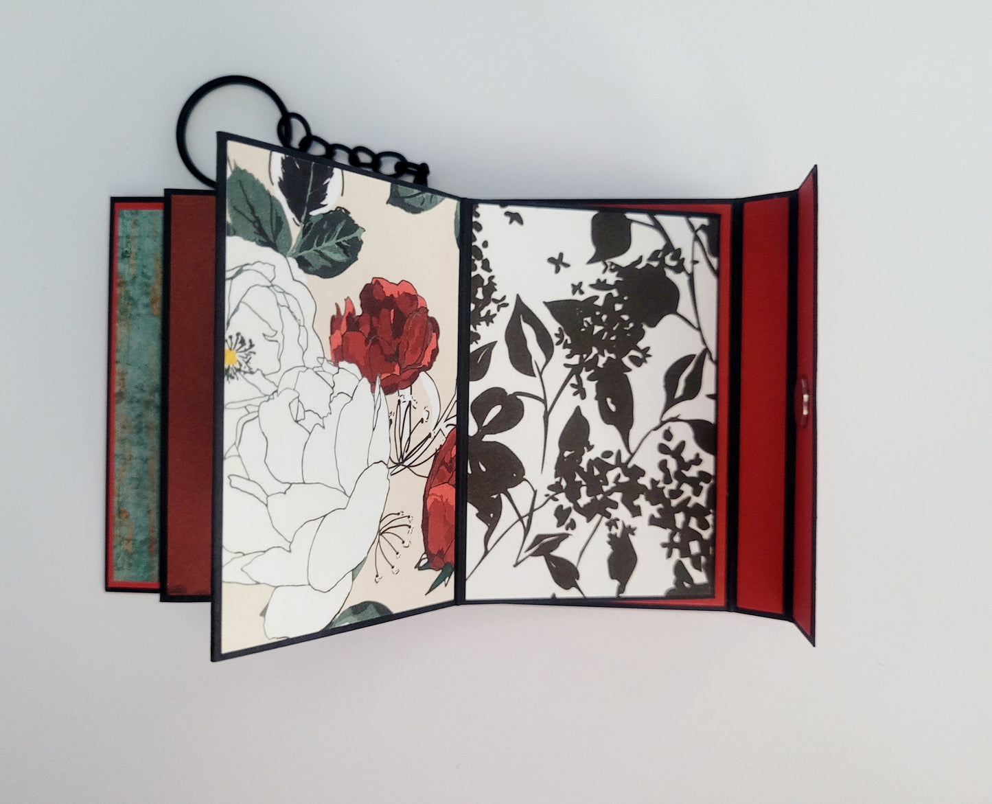Handmade Photo Album Keyring - Best Friends