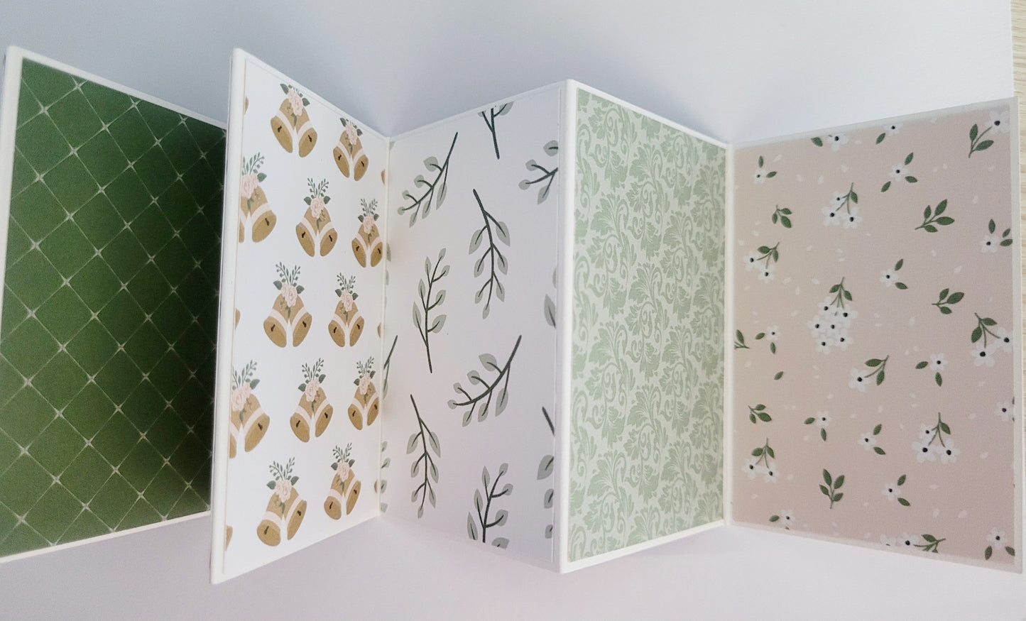 Handmade Photo Album Keyring - Wedding