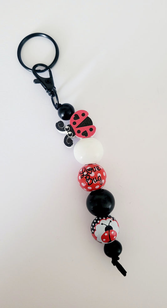 Lovebug Wooden Keyring