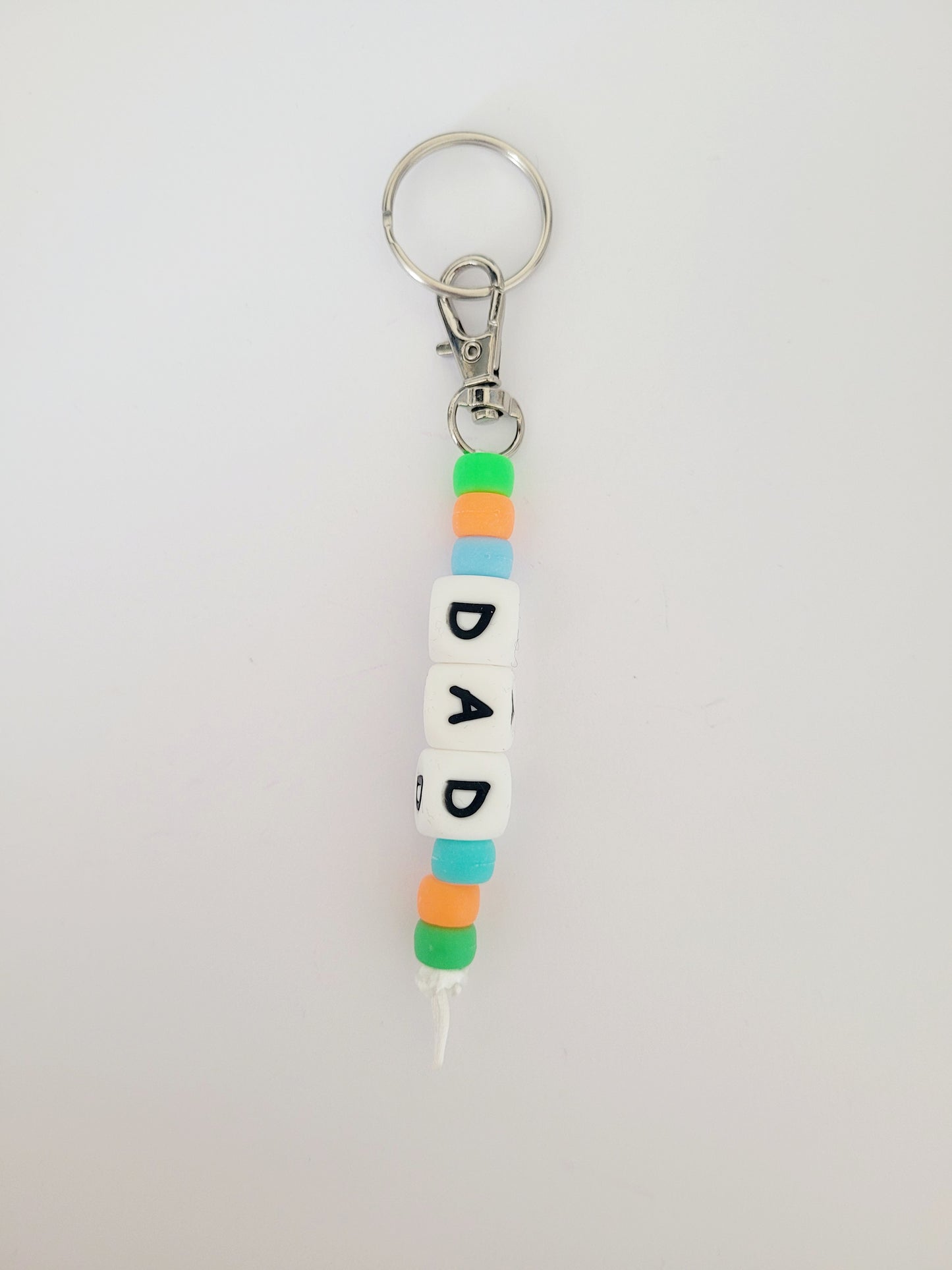 'Dad' Silicone Keyring
