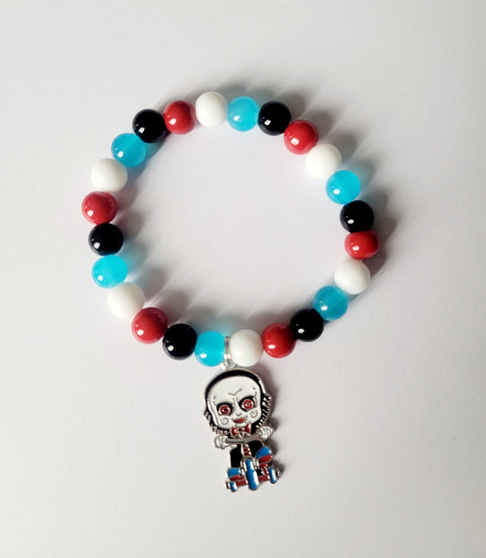 'Billy' Glass Beaded Bracelet