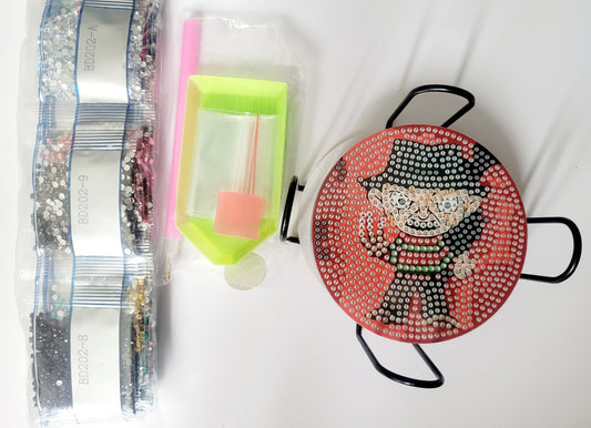 Diamond Art Horror Coaster Set Kit