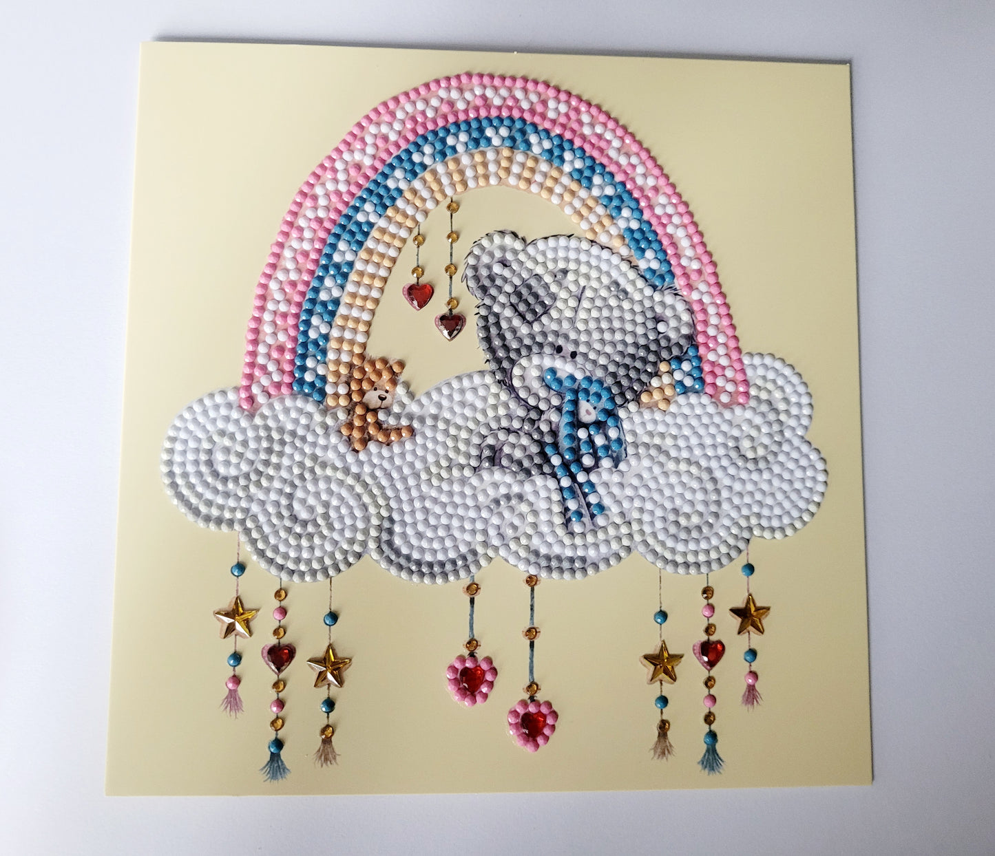 Diamond Art 'Me To You - New Baby' Card