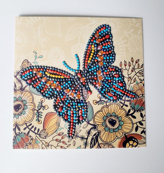 Diamond Art 'Home Sweet Home' Card
