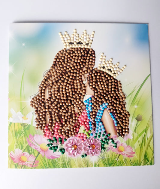 Diamond Art 'Caring' Card
