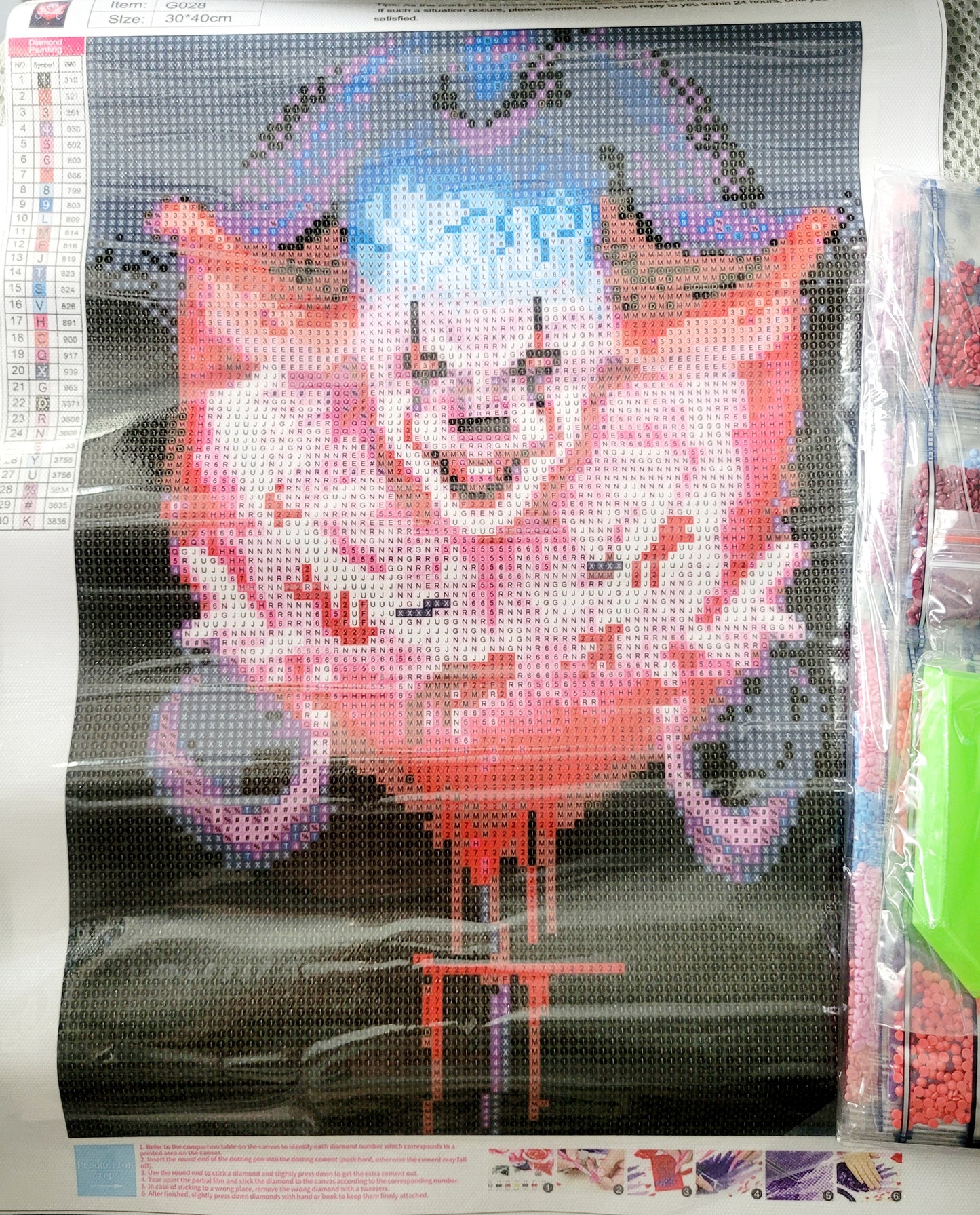 Diamond Art 'Pennywise' Kit