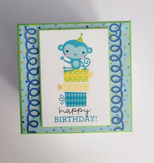Handmade Explosion Squash Album - Birthday