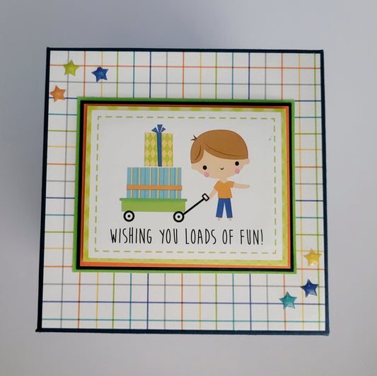 Handmade Explosion Box Album - Birthday
