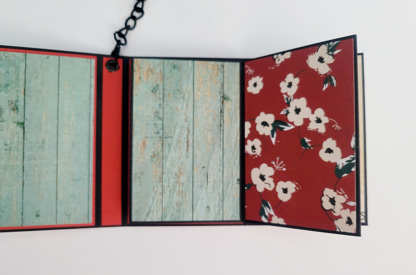 Handmade Photo Album Keyring - Best Friends