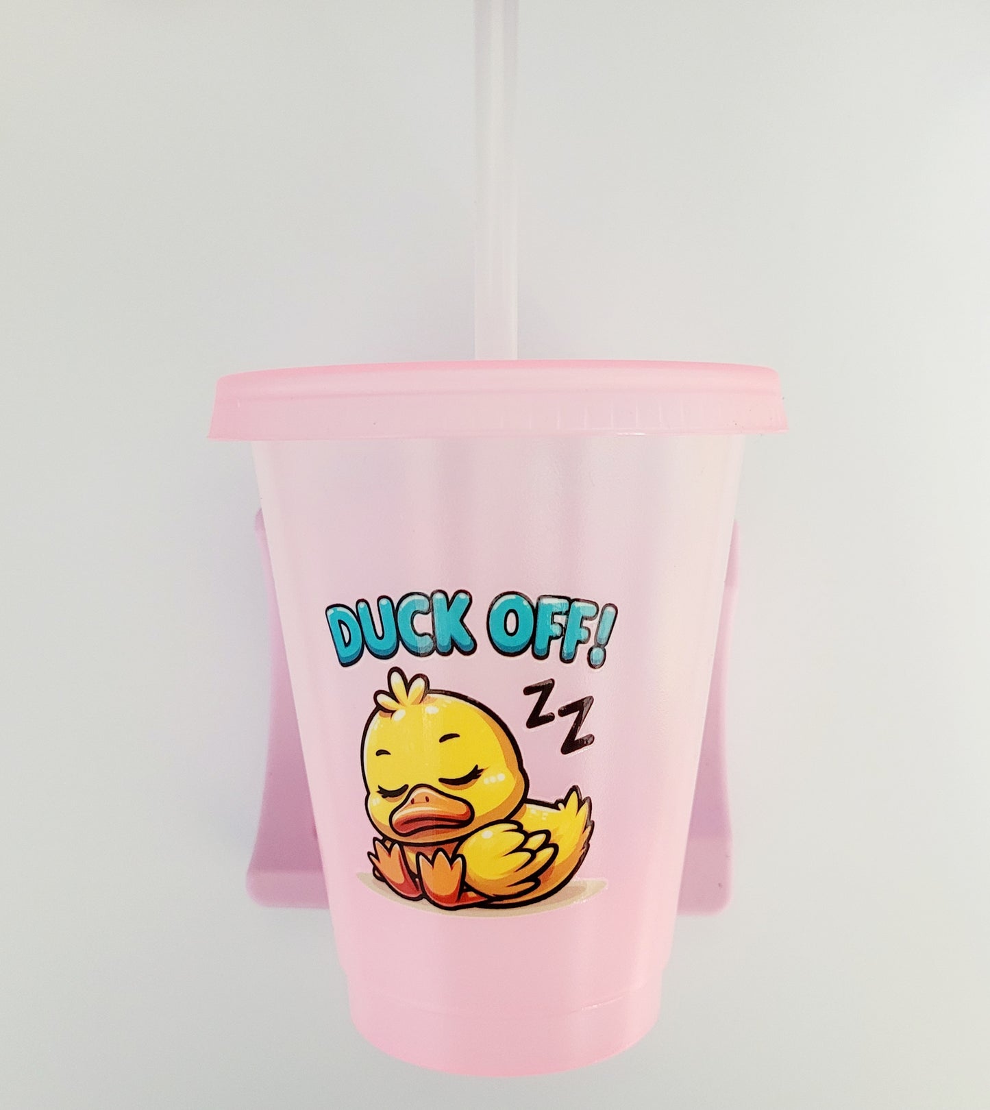Ombre 'Duck Off' 330ml Plastic Tumbler